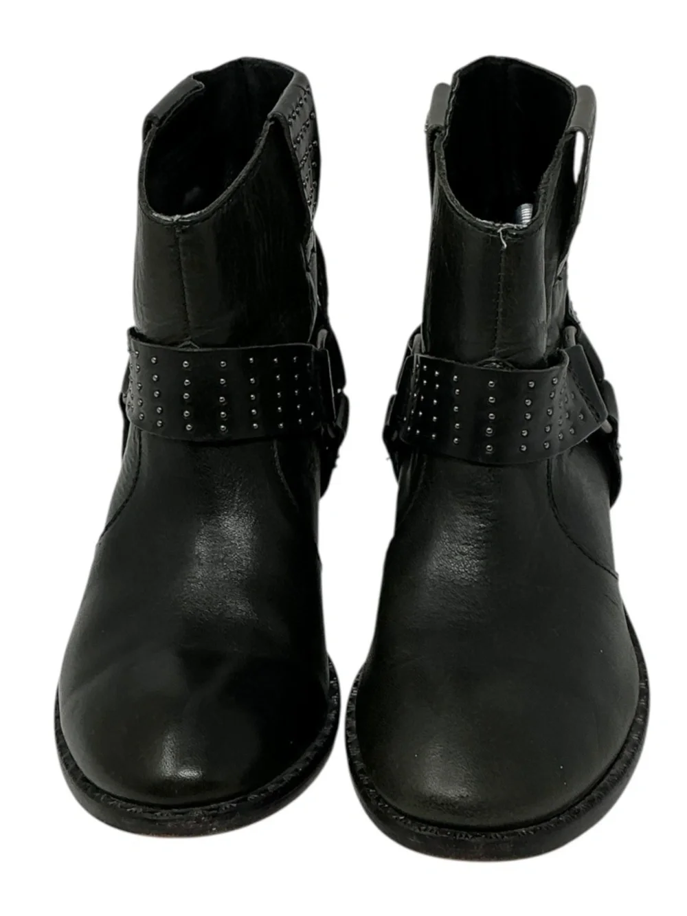 Kork-Ease Katie Studded Leather Ankle Boots